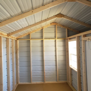 12x16 Gable Shed with Side Porch