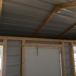 12x16 Standard Gable Shed with Side Porch