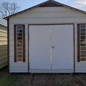 12x16 Two Tone Gable Shed for Sale