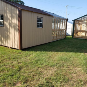 12x24 greenhouse with storage