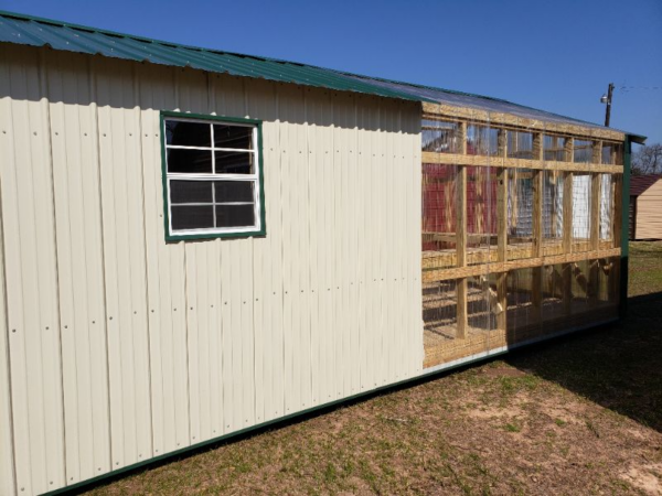 12x24 greenhouse with storage space for sale