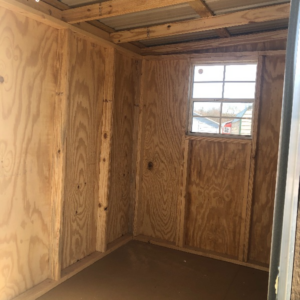 6x8 Economy Gable Shed in louisiana