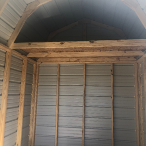 8x10 Economy Barn Shed in louisiana