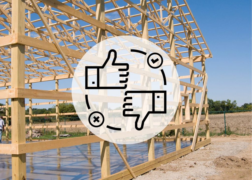 pros and cons of a pole barn garage