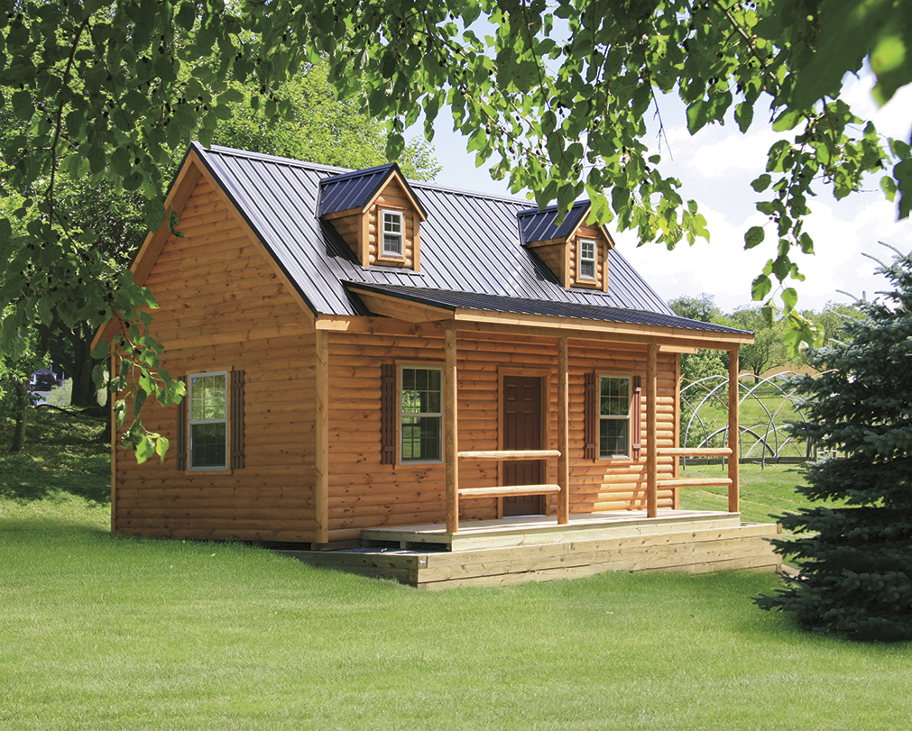 prefab cabins vs stick built cabins