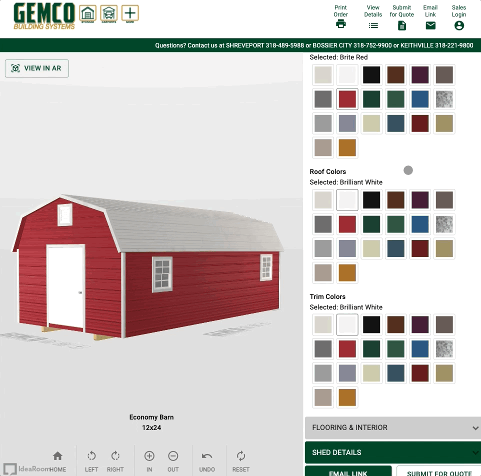 6 choose the shed flooring and interior options