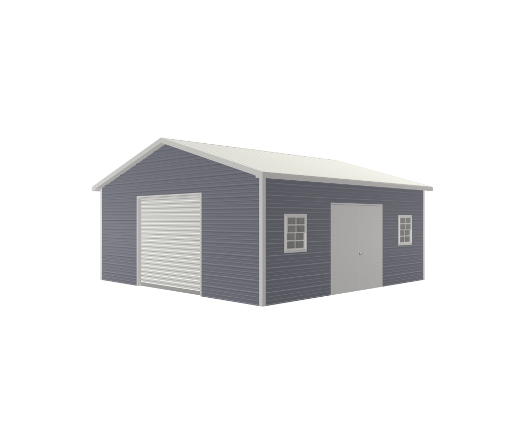 deluxe steel garage